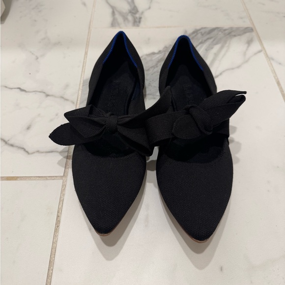 Rothy’s The Point Bow Mary Jane Flats - Picture 2 of 6